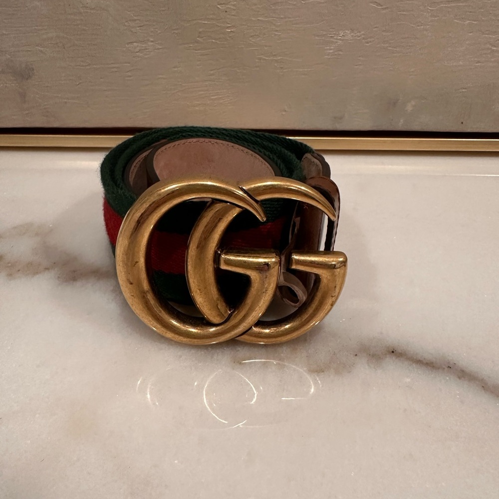 Gold GG Buckle Belt
